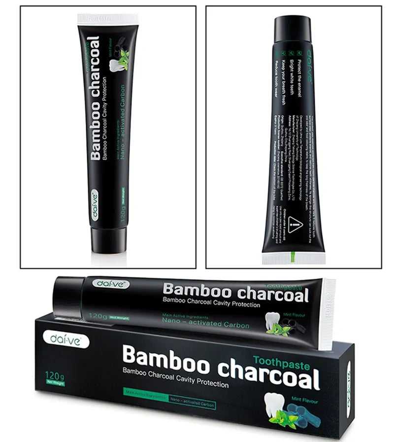 Natural Black Bamboo Charcoal Toothpaste